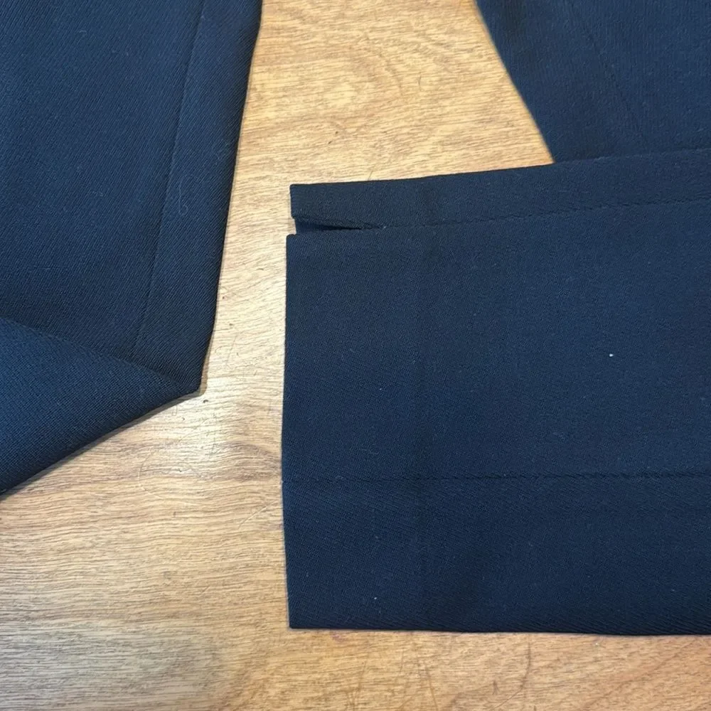 Thalian Sleek Black Pants